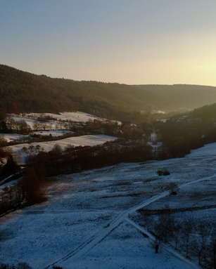 Wintermorgen im Spessart